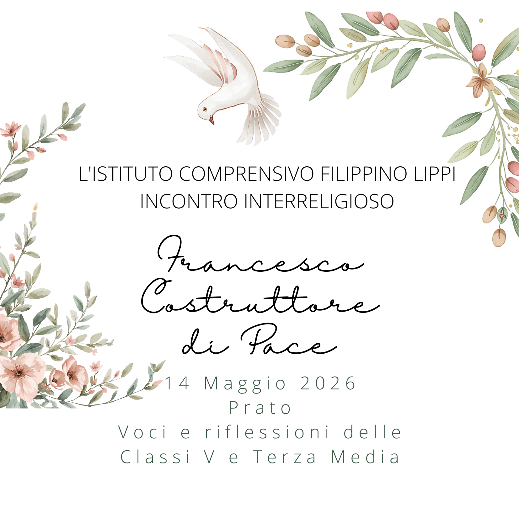 QUARTO INCONTRO INTERRELIGIOSO - 14 MAGGIO - I.C. LIPPI